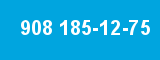 908 185-12-75 908 185-12-75